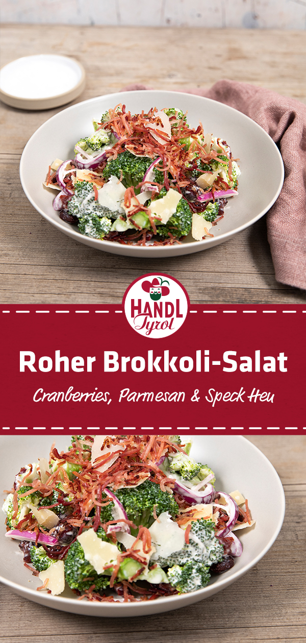 Roher Brokkolisalat mit Speck und Cranberries - HANDL TYROL