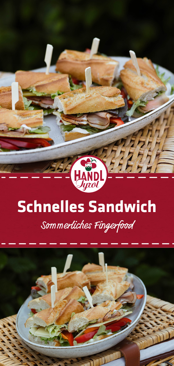 Sandwich mit Tiroler Speck - HANDL TYROL