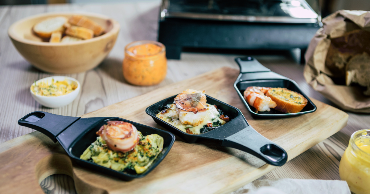 Raclette einmal anders - HANDL TYROL Raclette einmal anders - HANDL TYROL