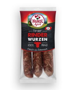 Tiroler Rinder Wurzen 100% Rind Handl Tyrol