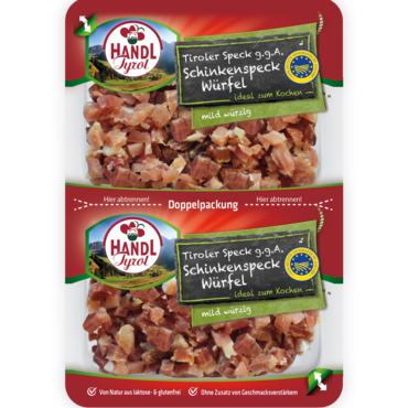 Tiroler Speck g.g.A. Schinkenspeck Würfel Handl Tyrol