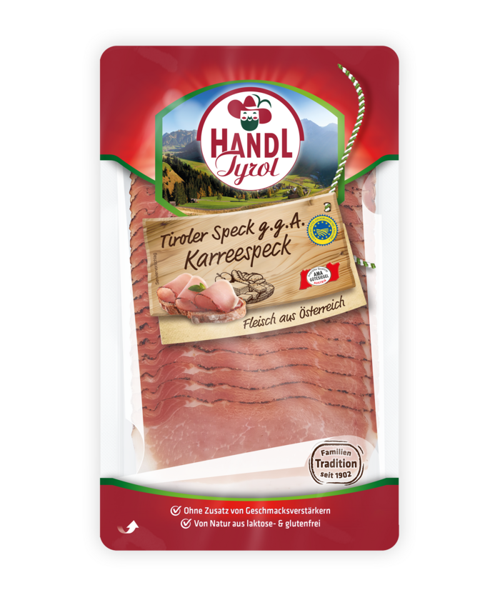 Tiroler Speck g.g.A. Karreespeck AMA Handl Tyrol