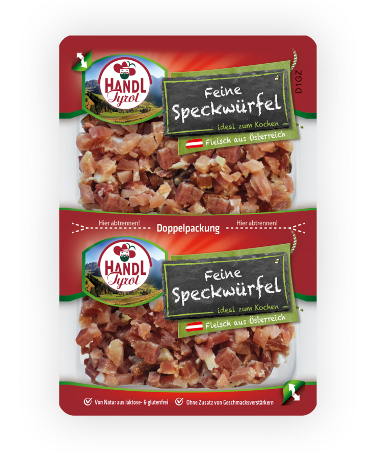 Feine Speckwürfel zum Kochen Handl Tyrol