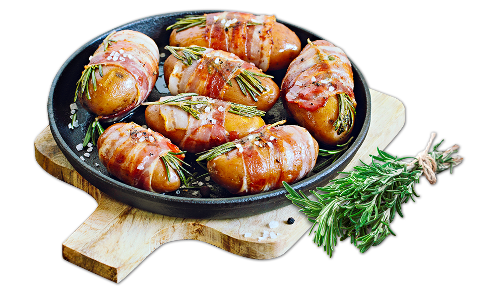 Tiroler Grillspeck Kartoffeln Handl Tyrol