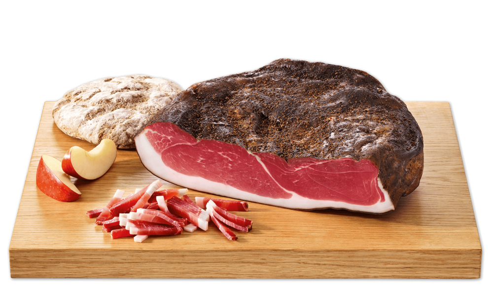Tiroler Speck g.g.A. Schinkenkspeck Handl Tyrol